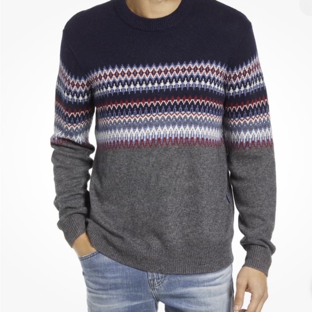 Vineyard Vines Men's Deep Bay Merino/Alpaca Blend Sweater